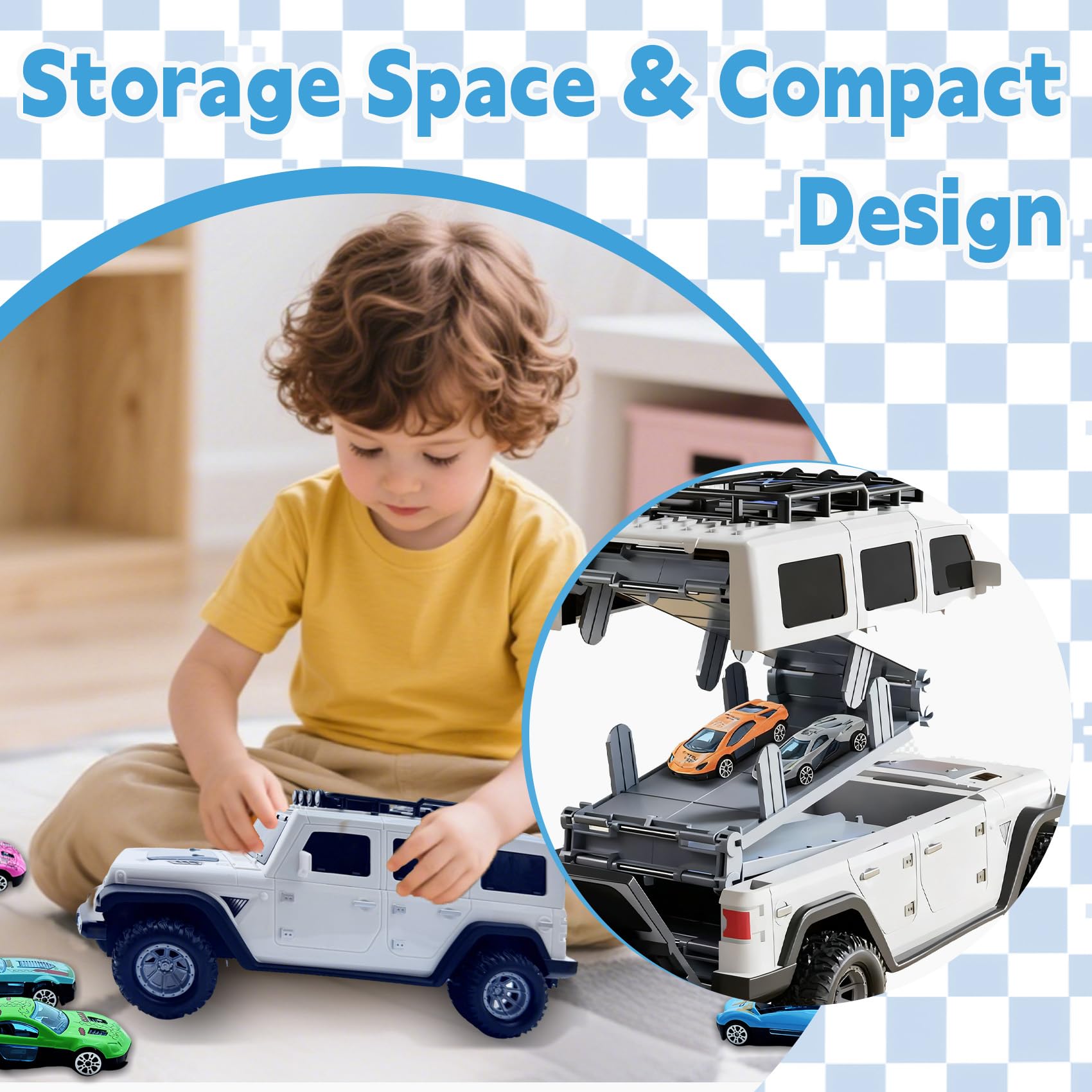 Bearbao Toddler Truck Toys for 3-8 Years Old Boys - Image 3