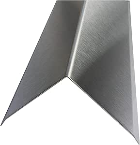 Amazon.com : Brushed 304 Stainless Steel Corner Guards, 48" Wall ...