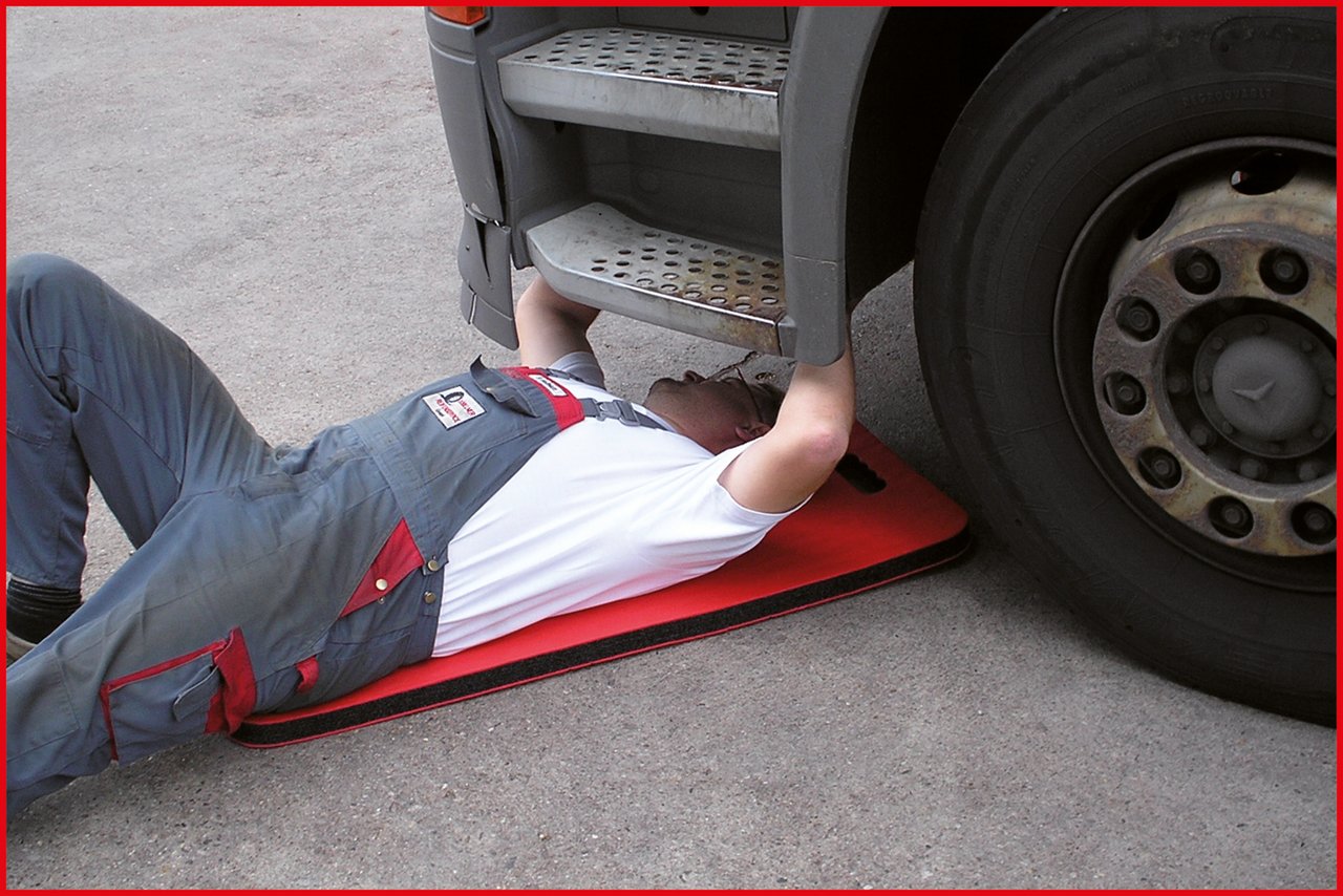 KS Tools 500.8045 - Alfombrilla protectora para mecánicos, grande (tamaño: 1150 x 550 x 36 mm)