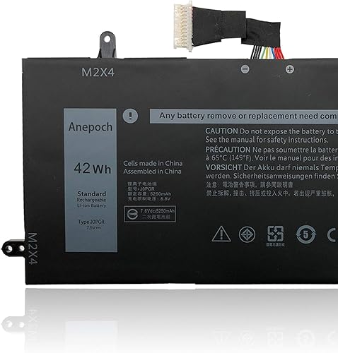 Miniatura 5 de J0PGR - Batería de repuesto para laptop Dell Latitude 12 5285 5290 2 en 1 T17G Tablet Series Notebook 0J0PGR JOPGR 1WND8 X16TW 0X16TW 0FTH6F FTH6F