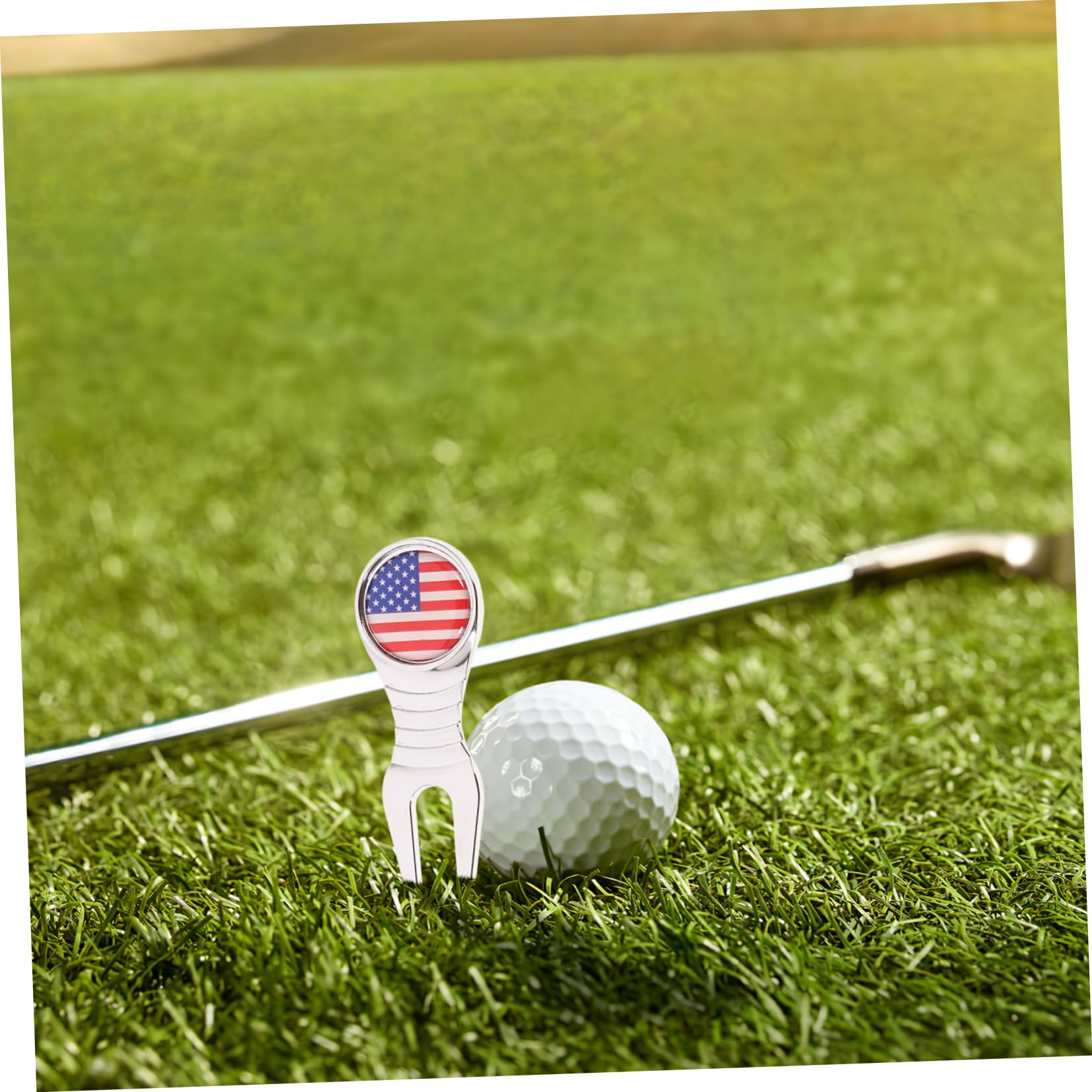 Yardwe Golf Marke Griff Markierungen Golfhüte Golfmützen für Herren Golfzubehör hat Clip Golfball markierer golfgeschenke Golfing Gear Kompakter Golfmarker -Hutclip Metall