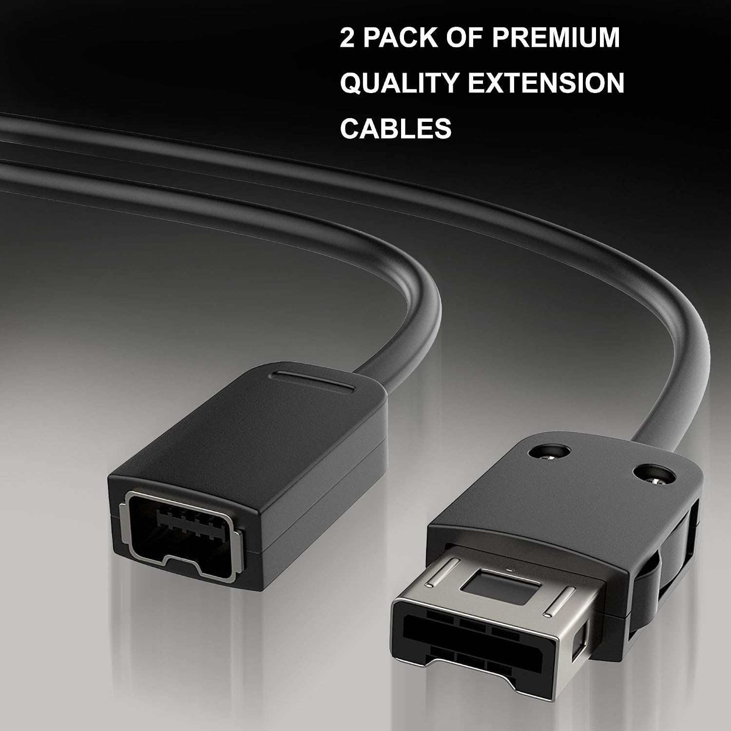 Ortz Extension Cable [2 Pack] for SNES/NES Classic Controller 3M/10ft Compatible With Nintendo SNES/NES Classic Mini Controller, Wii and Wii U