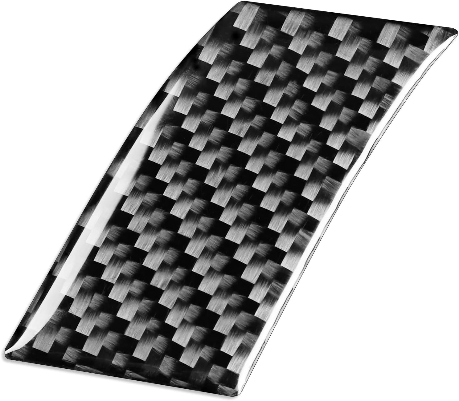Real Premium 3D Effect Carbon Fiber Sticker Compatible with BMW M3 E46 1998-2005 Car Co-Pilot Side Dashboard Decal Trim Auto Interior Accessories Decoration Black