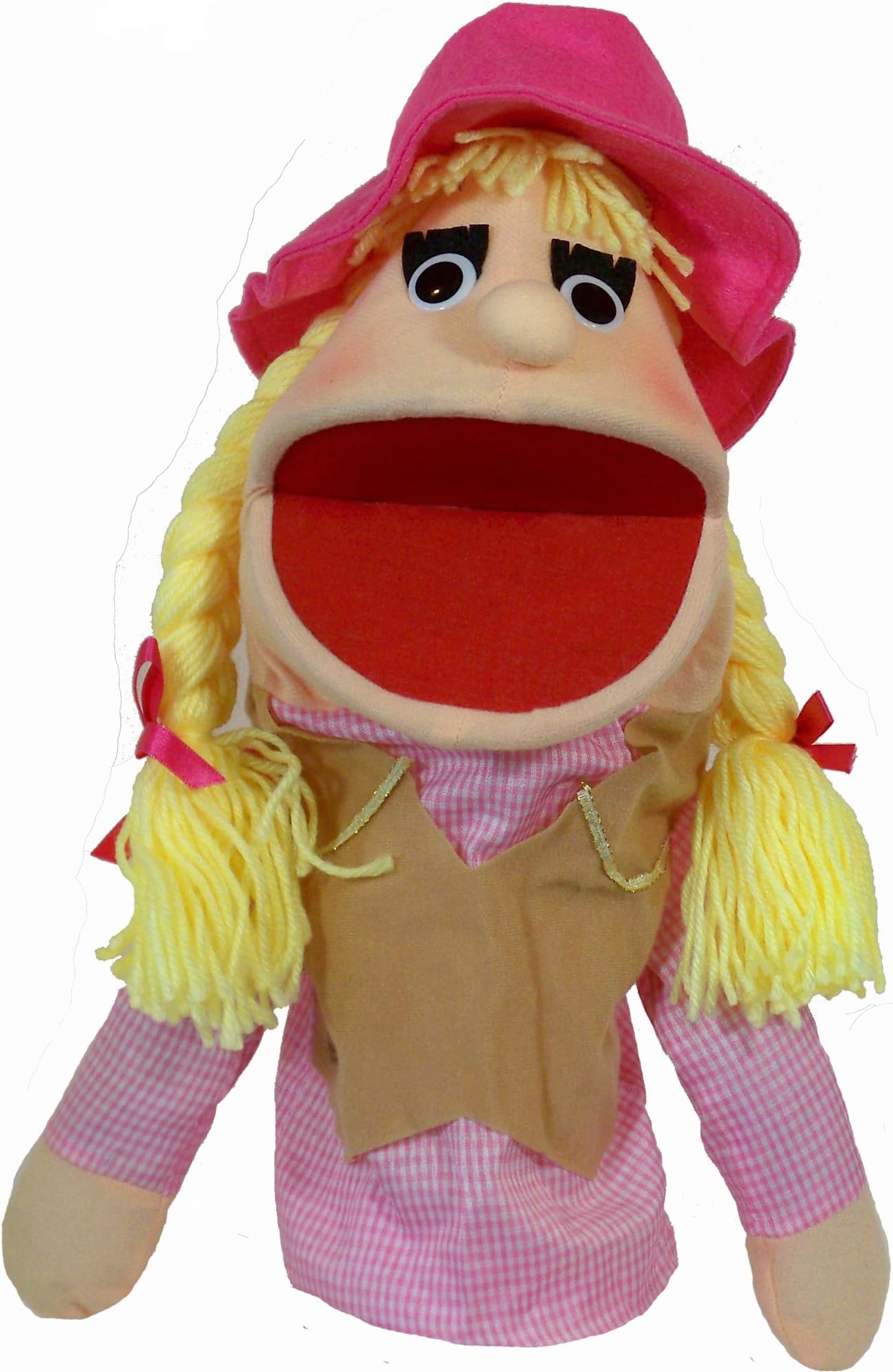 17.5" Cowgirl Puppet