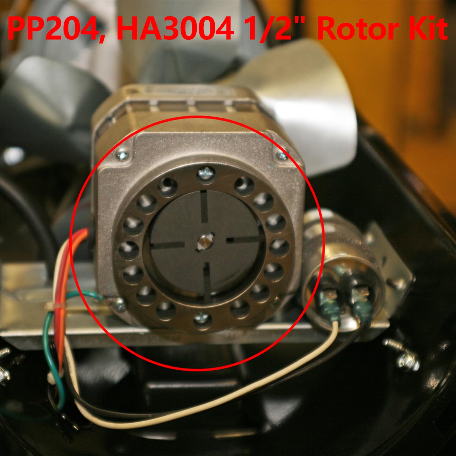 PP204 HA3004 1/2" Thick Rotor Kit for Desa, Master, Reddy, Sears Space Heater #70-022-0100