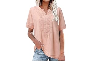 Women's Embroidered Blouse: Comfort and Style in One