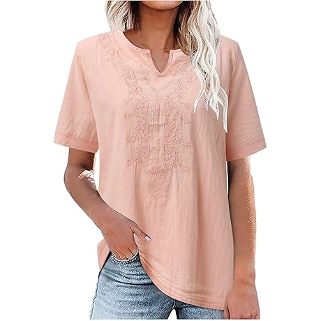 Women's Embroidered Blouse: Comfort and Style in One