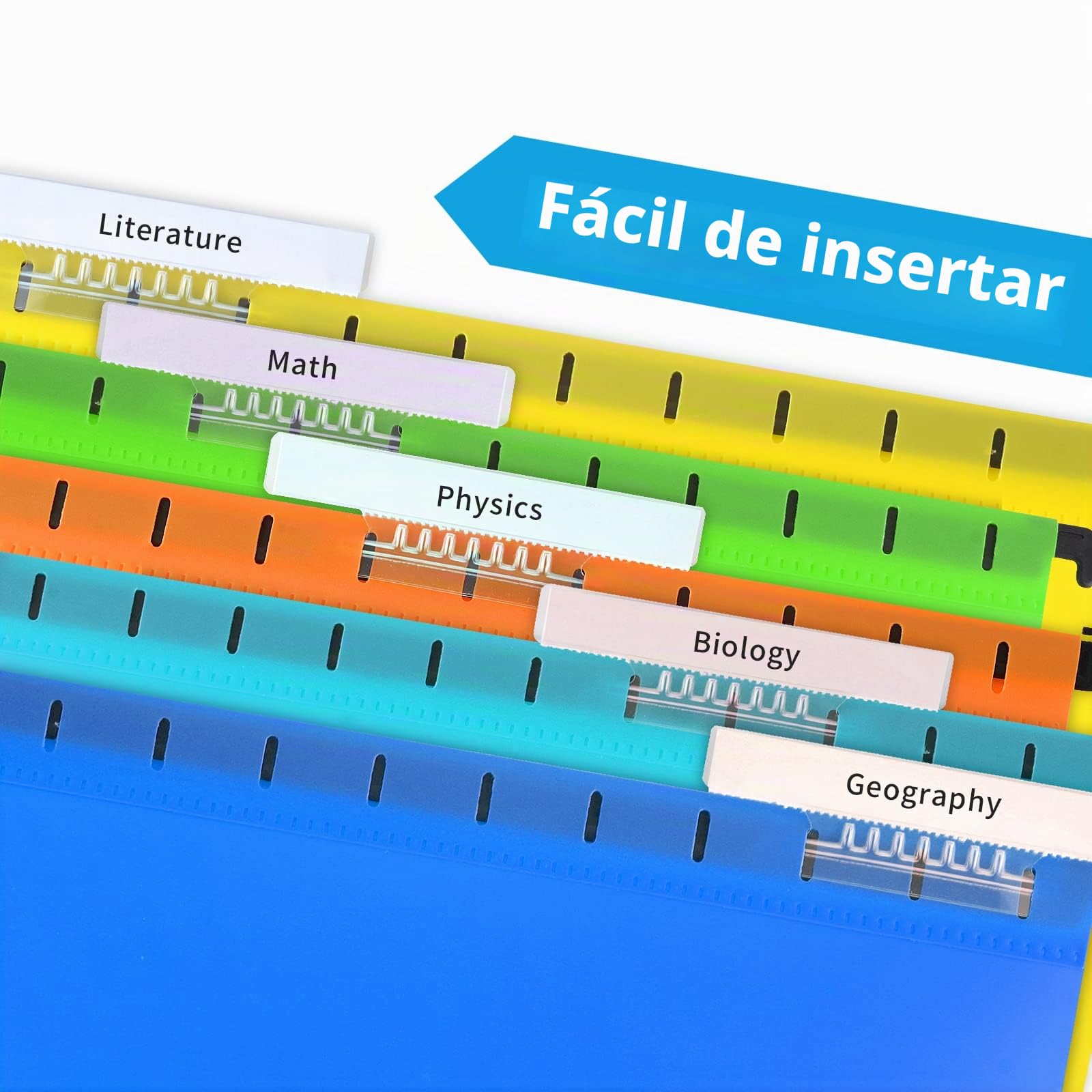100 pestañas transparentes para carpetas colgantes de 4 pulgadas, pestañas transparentes para colgar carpetas de archivos para carpetas colgantes de 3 1/2 pulgadas con pestañas para colgar