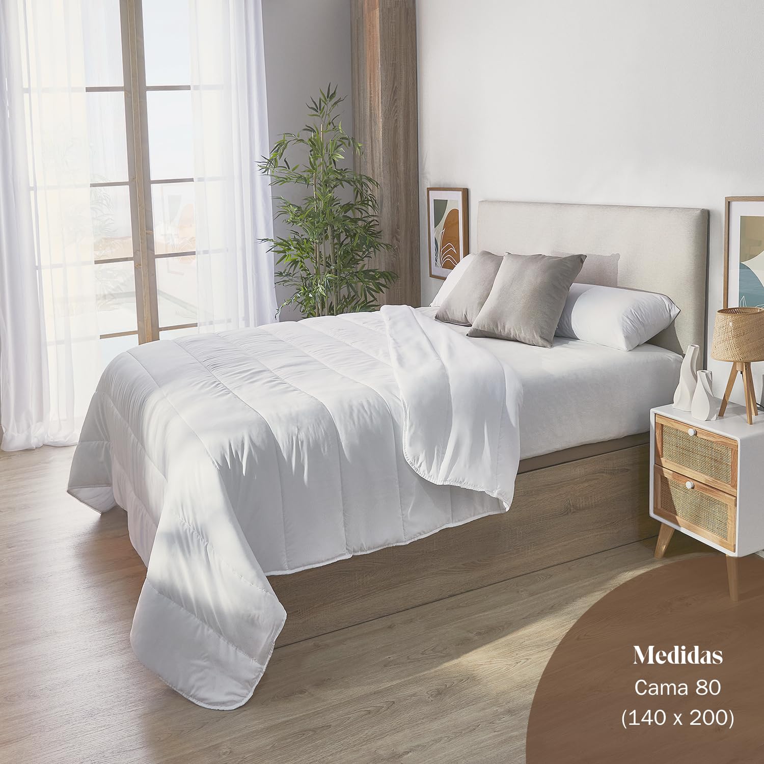 Couette 10,5 Tog Hypoallergénique - Pour Toutes Les Saisons (été, Automne, Hiver) - Très Grand Format, Lavable En Machine, Conçue Au Royaume-Uni