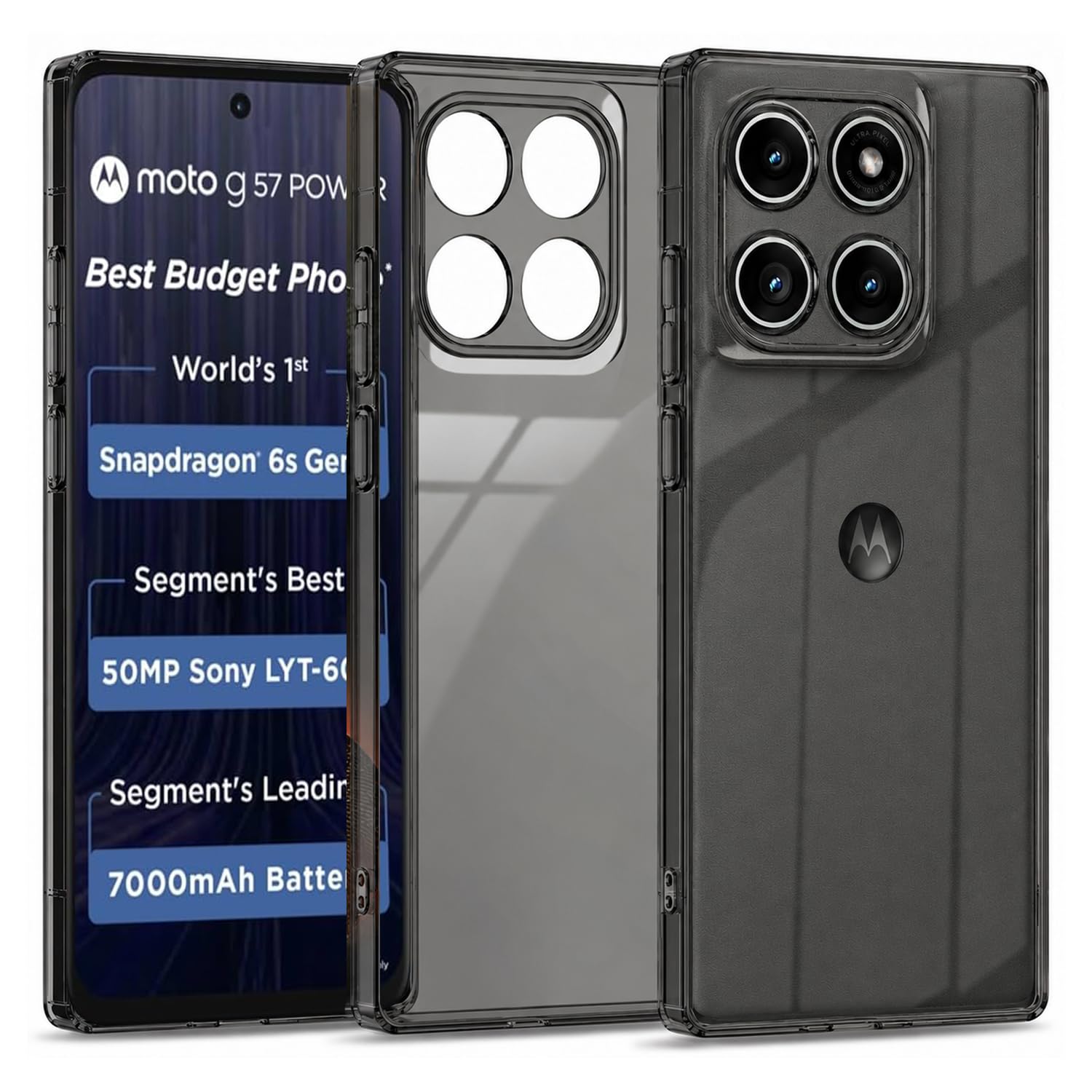 VONZEE Samsung Galaxy S25 fe 5G Clear Case - Military Grade Protection -20 VONZEE Samsung Galaxy S25 fe 5G Clear Case - Military Grade Protection -20