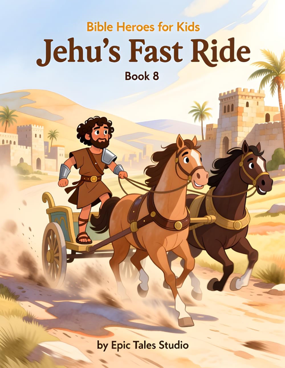 Bible Heroes for Kids: Jehu’s Fast Ride – Book 8: A Story of Courage, Obedience, and Bold Faith