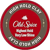Old Spice Argila de cabelo de alta fixação para homens, fixação mais alta com brilho muito baixo, 63 g