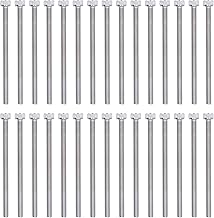 Yuecoom 30 tornillos de cabeza cilíndrica M5 con cabeza hexagonal, kit de tornillos de cabeza hexagonal de acero inoxidable A2 (M5*65)