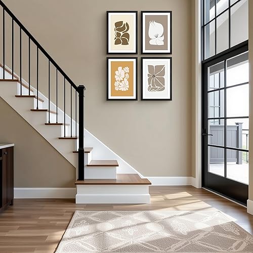 Vista 313 de Frametory, Los marcos de 16 x 20 pulgadas muestran imágenes de 11 x 14 pulgadas con paspartú o fotos de 16 x 20 pulgadas sin paspartú, vidrio Plata