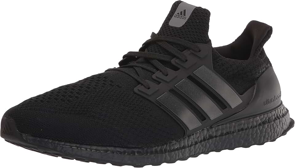 Men's Ultraboost 5.0 Alphaskin Running Shoe, Black/Black/Gre