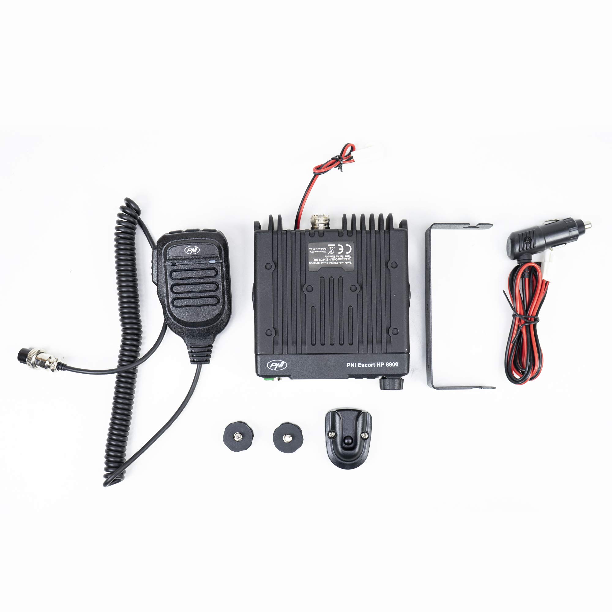 Radio CB PNI Escort HP 8900 ASQ, 12V / 24V, Ganancia de RF, CTCSS-DCS, Dual Watch