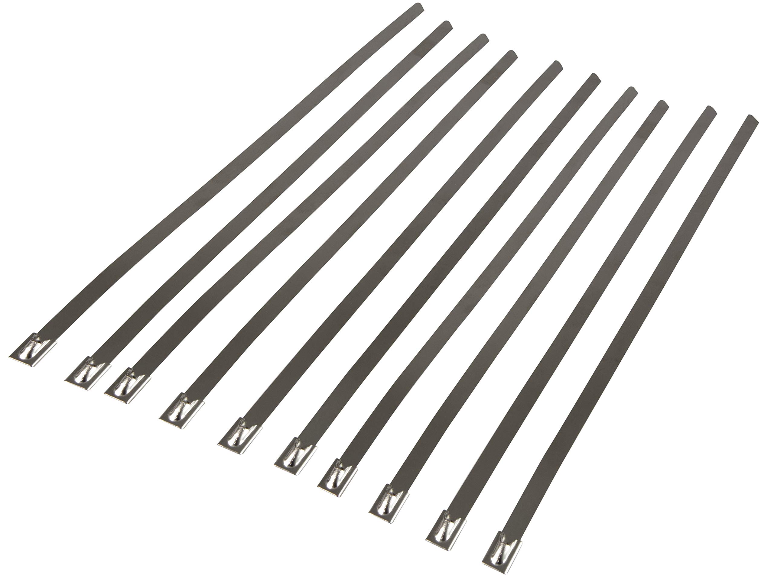 10 Stück Edelstahl Kabelbinder 4.6mm X 200mm – SS304, Extra Lang & Robust Für Anspruchsvolle Umgebungen