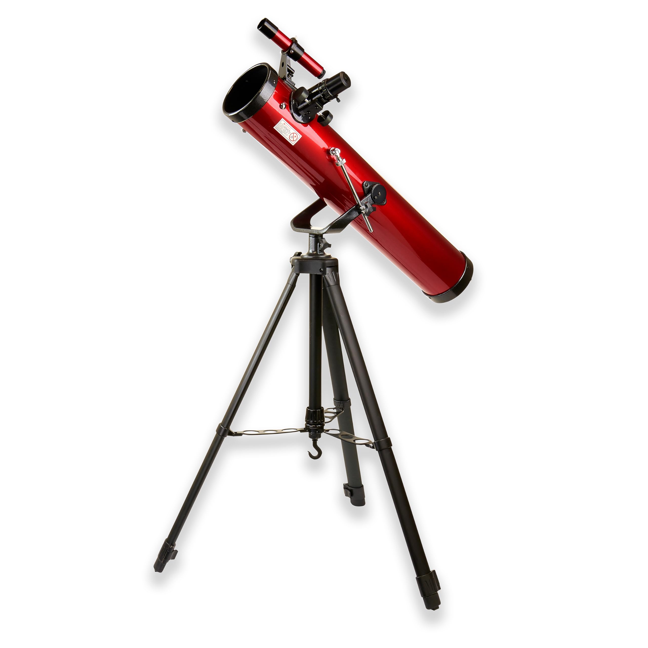 Carson Red Planet 35-78x76mm Newtonian Reflector Telescope (RP-100) , Red