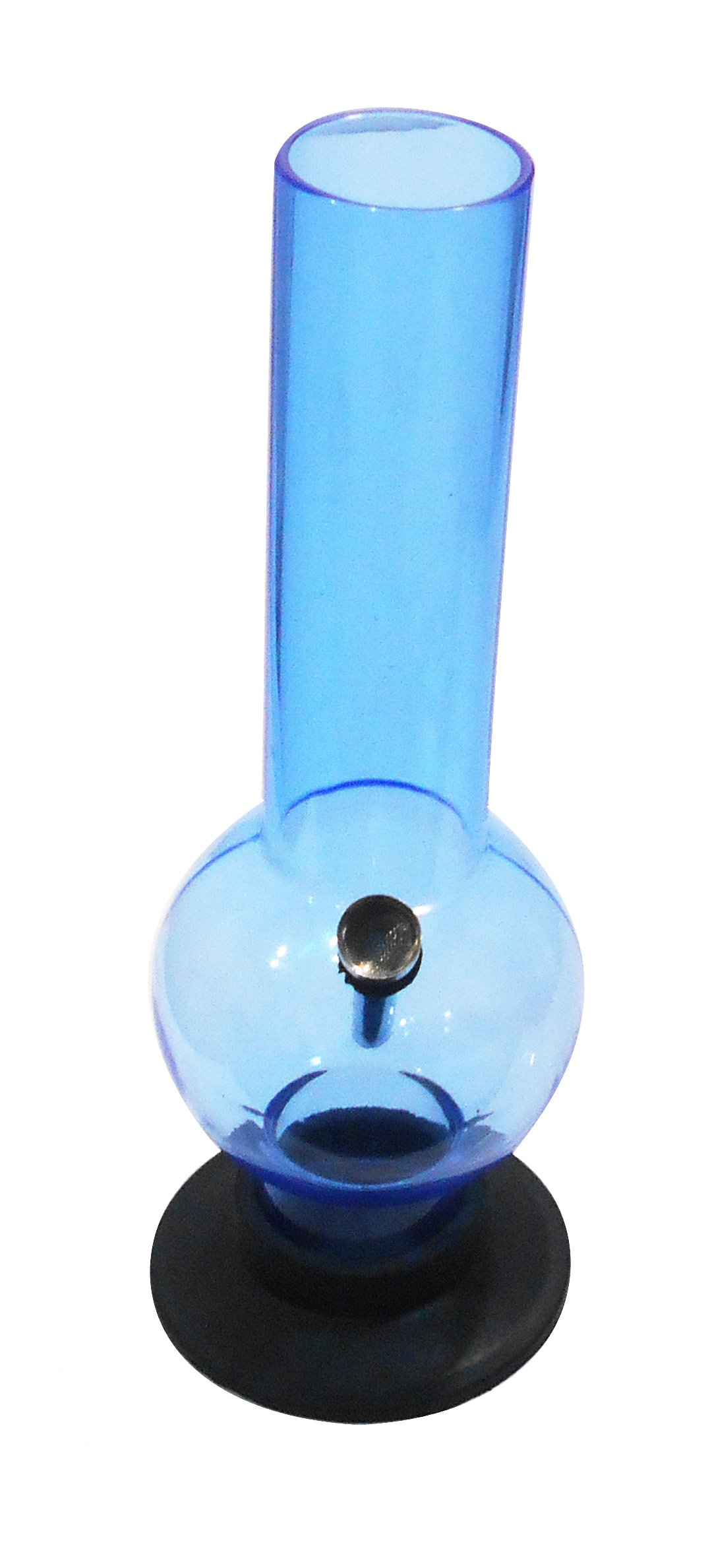 METIER® 12 inch bongsmoke Acrylic(Plastic) Waterpipe Durable Compact Bongos Bottle hookah hukka Bongos Tall Large Bulb (30 Cm, Transparent Sky Blue)-image-11