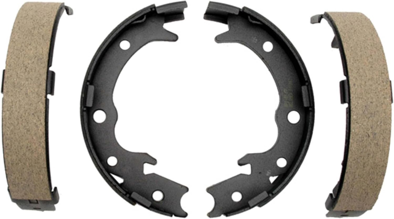ACDelco Gold 17782B (89058374) Bonded Rear Parking Brake Shoe Set