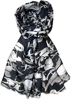 FAHABO Scarf for Women Stylish Print Viscose Cotton | Hijab Scarf | Stole | Soft, Lightweight, and Latest Scarves | 71 x 3... Price In India