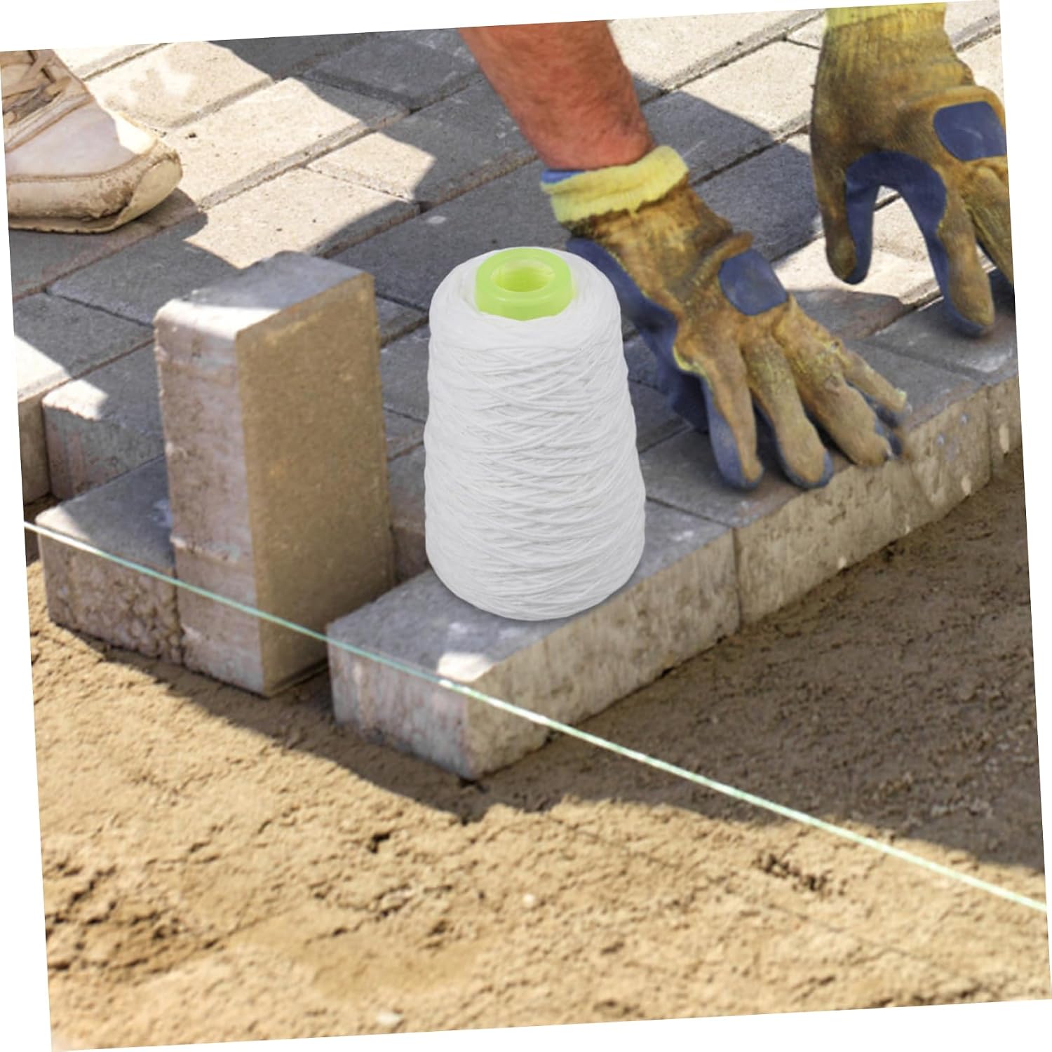 350m Roll Mason Line Cotton String Masonry Line for Construction Bricklaying Layout Tool