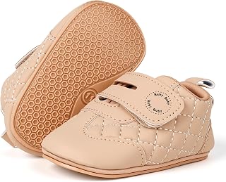 Baby Wide Toe Box Barefoot Shoes Boys Girls Infant First Walking Shoes Lightweight Non-Slip Sneakers