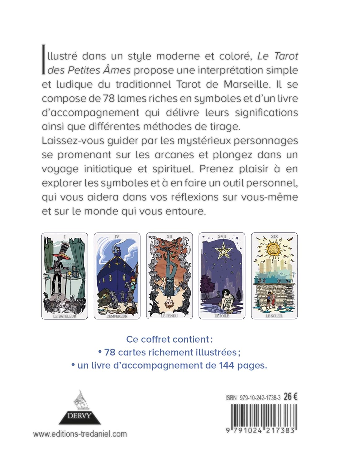 Le Tarot des Petites Âmes - Tarot de Marseille revisité      Hardcover – March 2, 2023