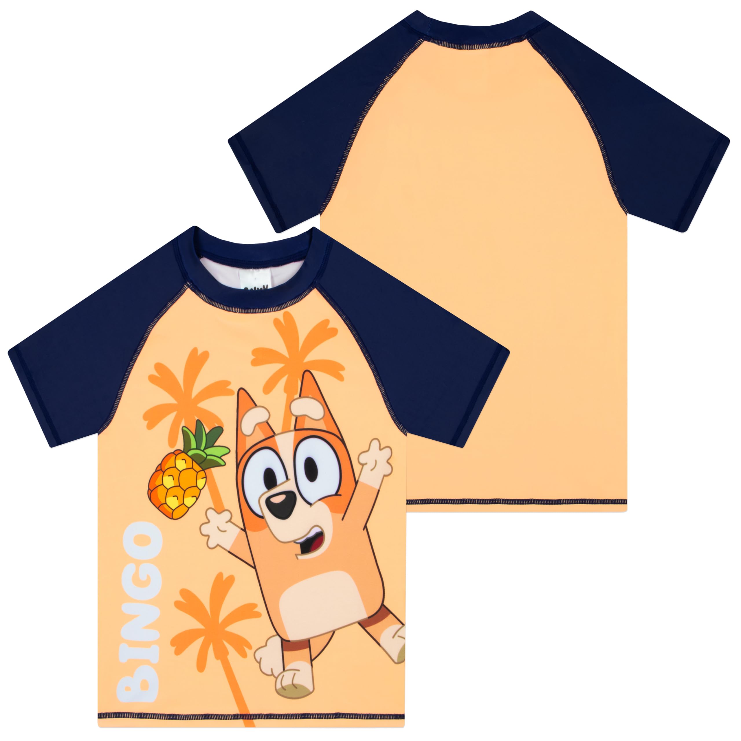 BlueY Costume Piscina Bambino, Set Maglia E Shorts Bingo, Costume Nuoto Ragazzo, Set Piscina Bambini, età 18 Mesi - 8 Anni