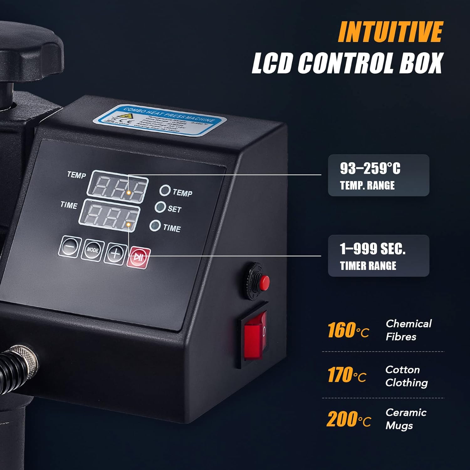 LCD Control Box details