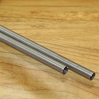 Bclla Zkenyao-Spring 1 Meter Tension Spring Long Flexible Extension Spring,0.7mm Wiire Diameter*4/5/6/7/8/10mm Out Diameter*1000mm Length, 2PCS, More Durable (Length : 1000mm, Outer Diameter : 4mm)