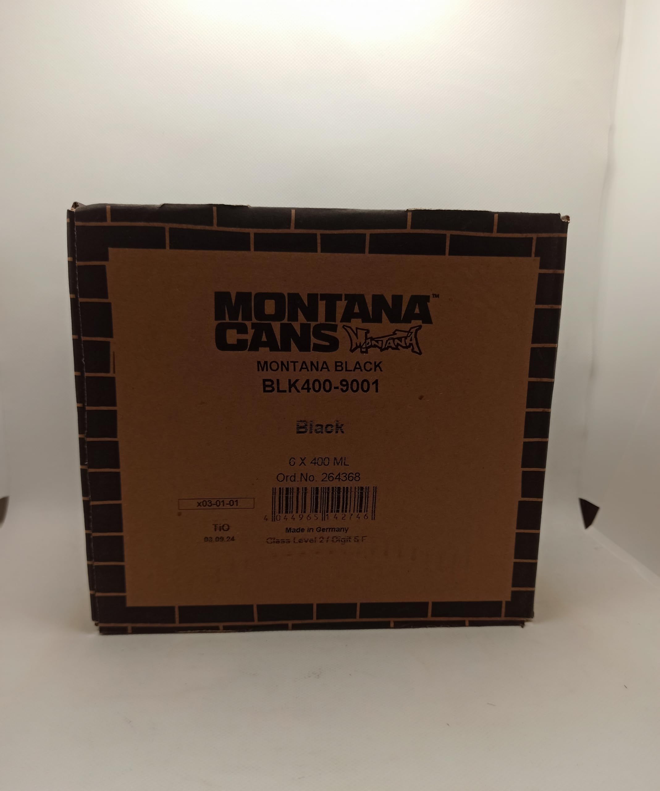 Montana Black 400 ml beliebte Farben, Set mit 12 Graffiti-Streetart-Wandmal-Sprühfarben + 6 Ersatz-Sprühköpfe