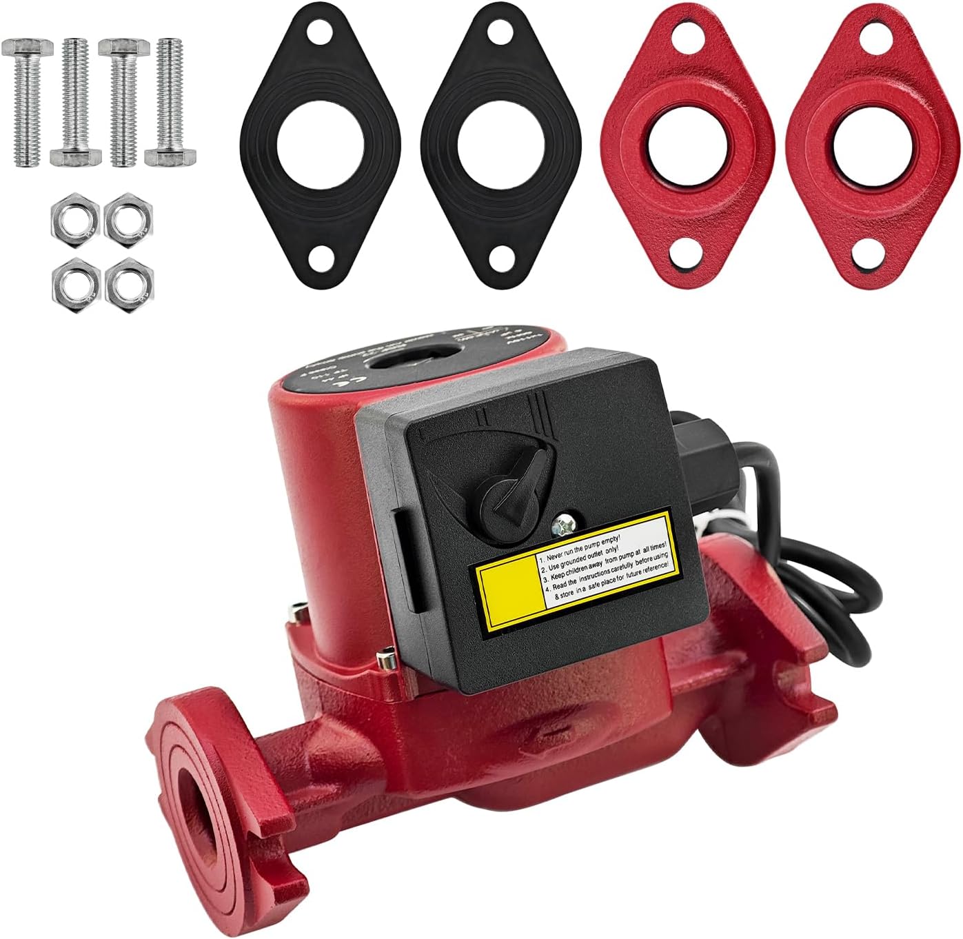 103252LF Water Circulator Pump Boiler Pump Compatible with Bell & Gossett NBF-22 115V 1/25 HP 1" Union