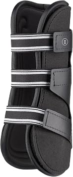 EquiFit Essential Original Open Front Horse Boots Anatomical Protective Leg Boots with Removable Liners Pair