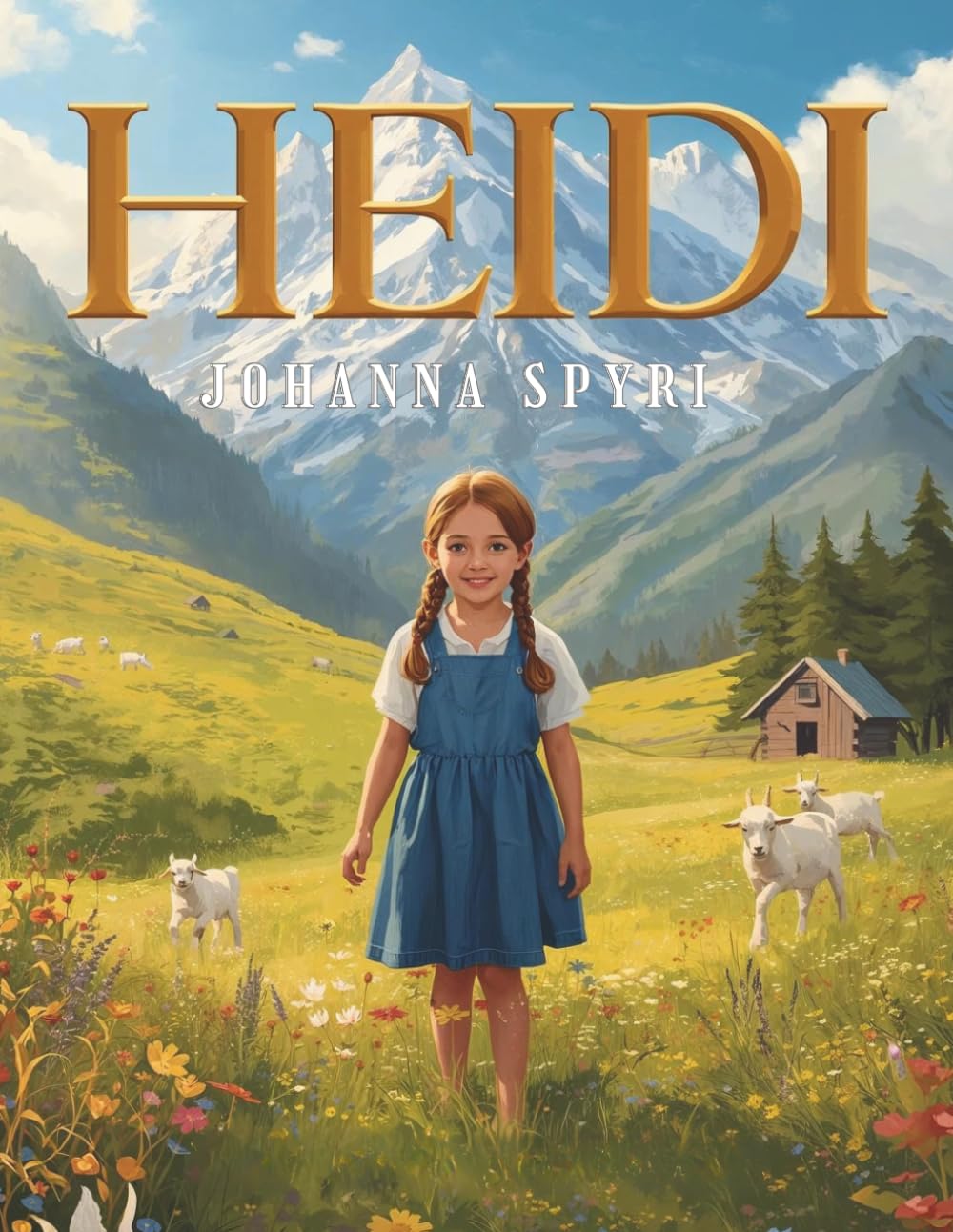 Heidi Book: A Story of Friendship, Nature, and the Magic of the Alps