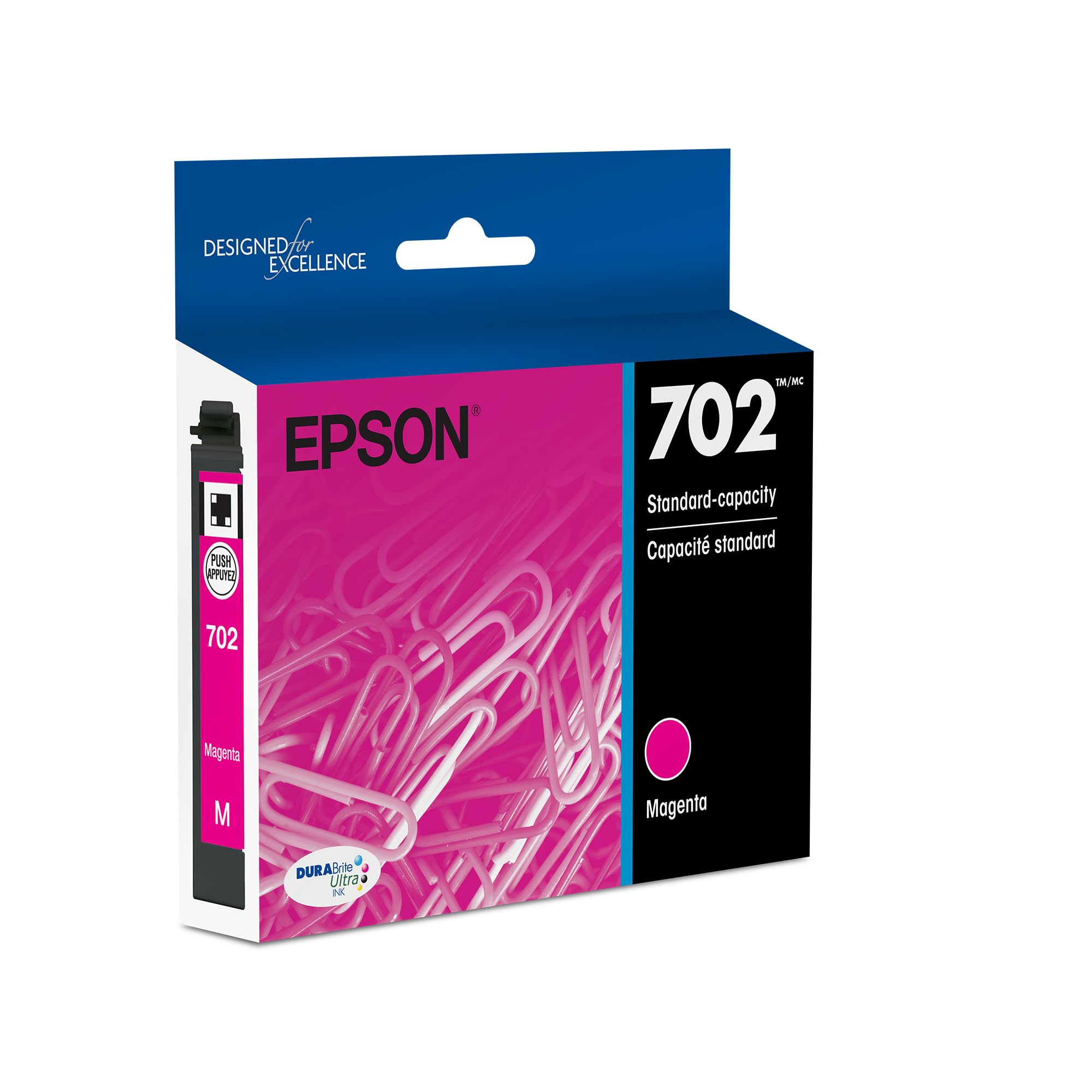 Epson DURABrite Ultra Magenta Standard Capacity Cartridge Ink (T702320-S)
