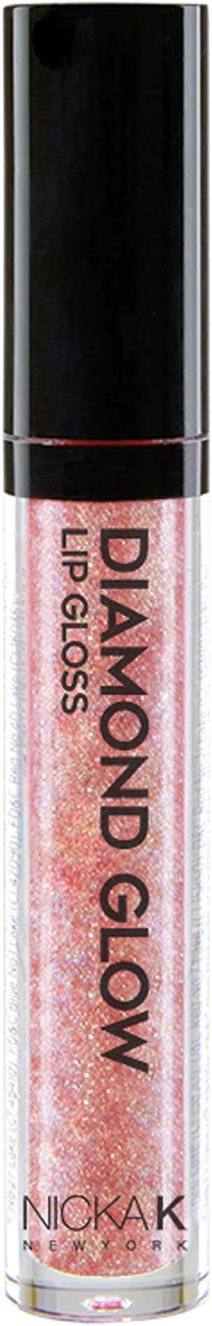 NickaK Diamond Glow Lip Gloss (ANGELIC)