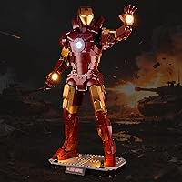 Vista 12 de Vaodest Luz LED para Lego 76191 Set Marvel Infinity Gauntlet, Diseño y Configuración Compatible con el Modelo 76191