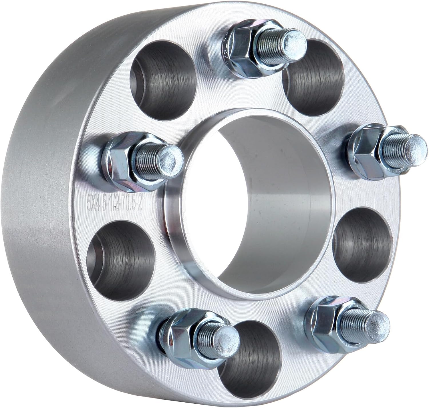 SCITOO 4Pcs Wheel Spacers 2 inch 5x4.5 Bore 70.5mm Studs 1/2 5 Lug Wheel Spacers Adapters Fit for for Ford for Mustang for Ford Edge for Ford Crown Victoria for Mazda B2500 B3000 B4000 Navajo