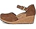Birkenstock Papillio by Birkenstock Mary Wedge Sandal - Suede - Left View