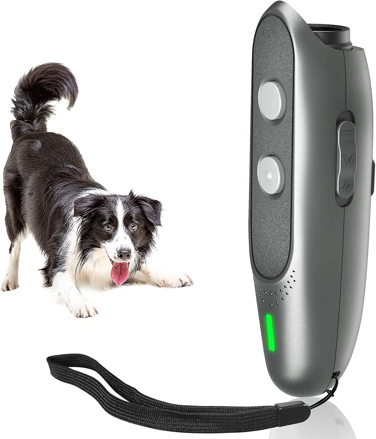 Merkisa Bark Control Device - Anti Barking Device, 2-in-1 Dog Training Tool, 16.4 Ft Large Control Range, Safe to Use, Dog Silencer…