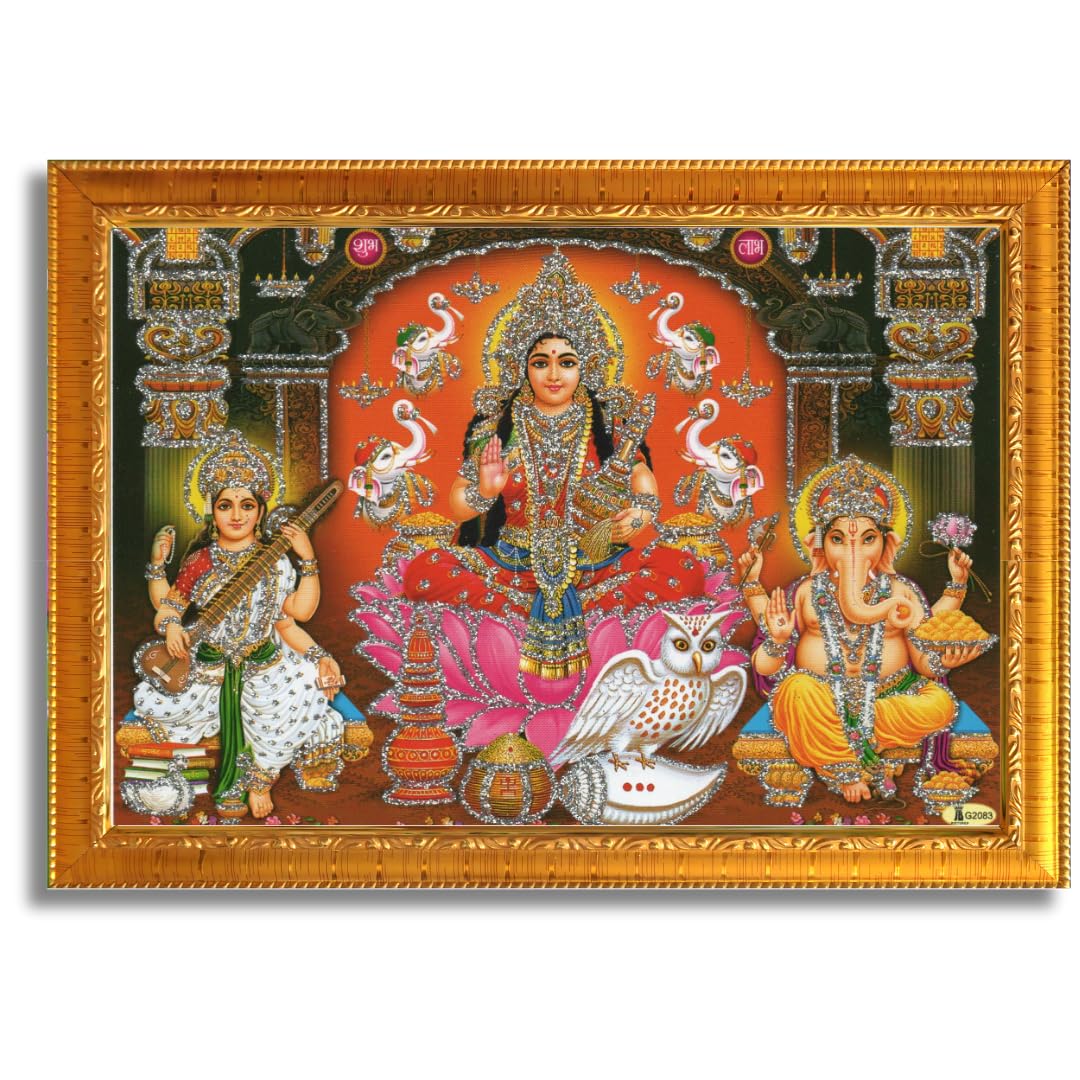 Lakshmi Devi Photo Frame - Diwali Pooja Gift -17