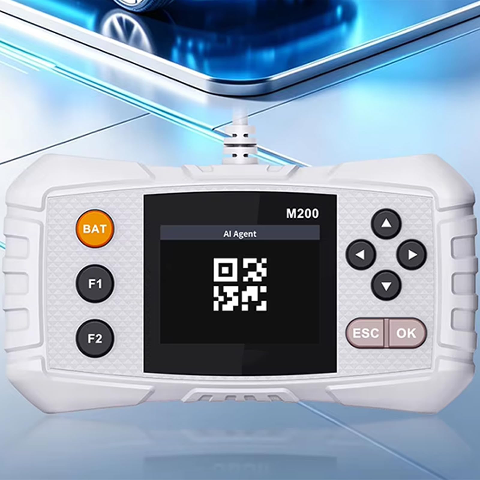 Scanner diagnostico per veicoli con schermo a colori, strumento di controllo collegato con cavo per leggere i guasti del motore, cancellazione dei codici, Plug and Play, scanner diagnostico per auto
