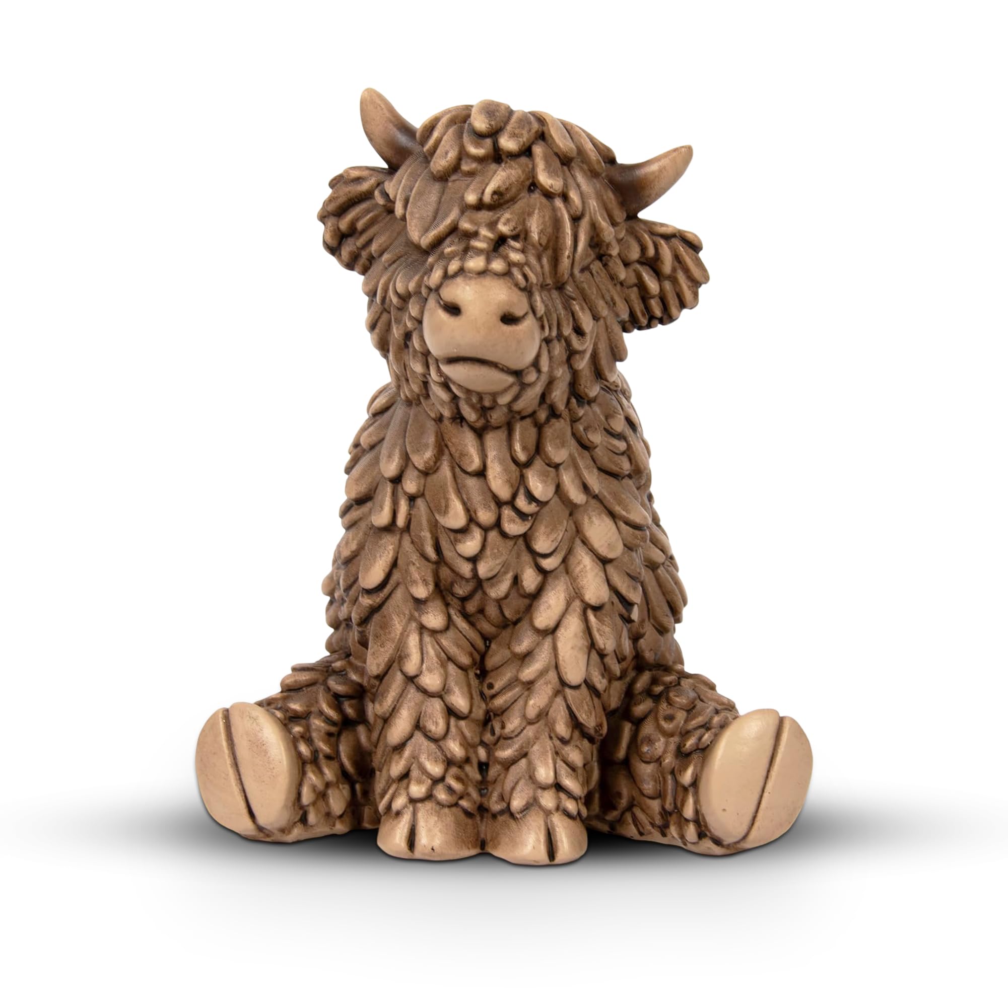 Lesser & Pavey Hughie Highland Cow 3 Decor Figurine