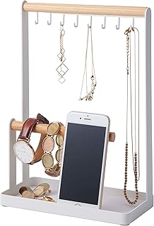 10 Key Rack Ideas Entryway to Stop Losing Essentials 57 YAMAZAKI Home Tosca Accessory Stand - Jewelry Holder & Organizer Storage...