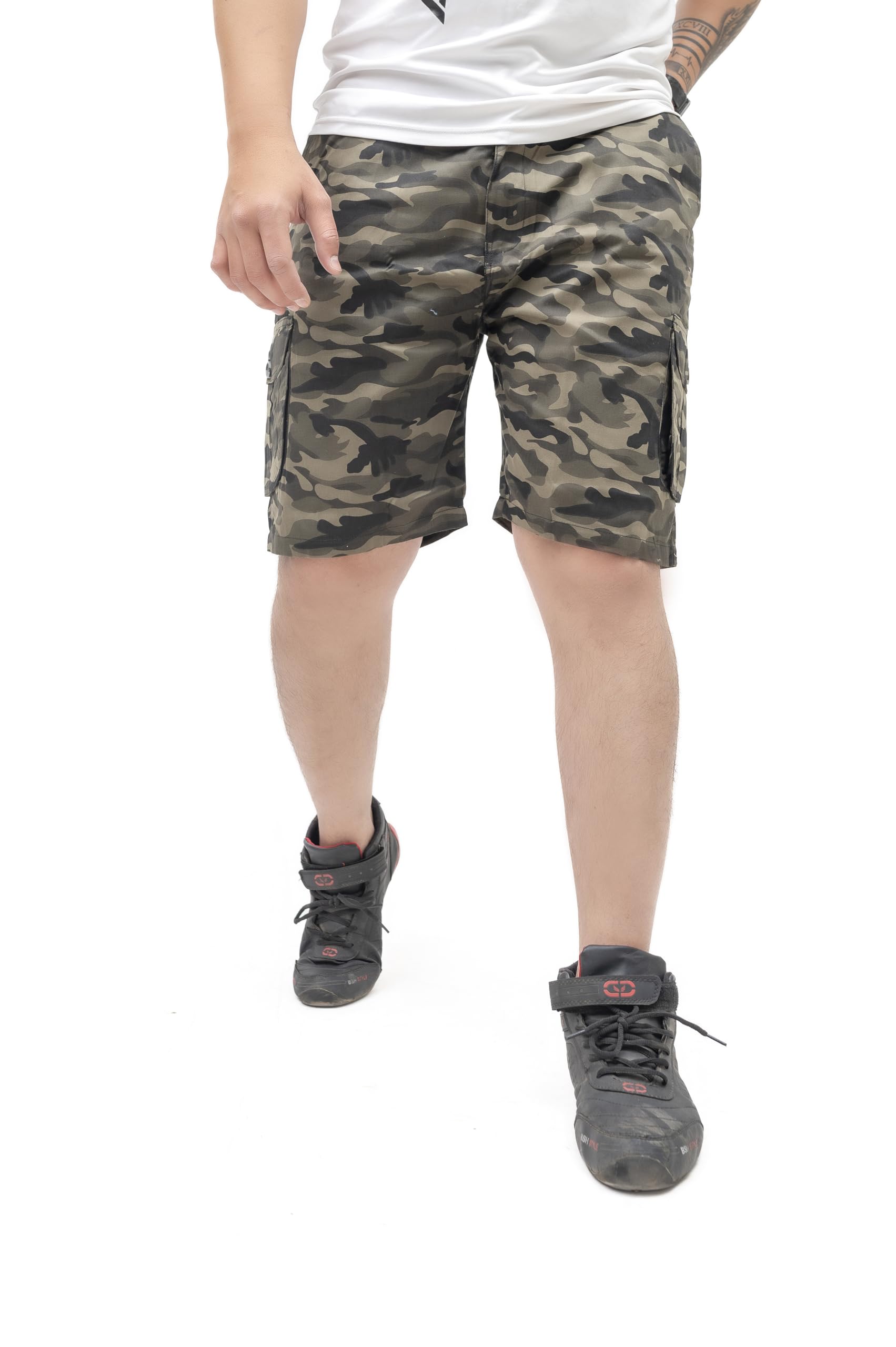 Buy FOXXY INTERNATIONAL Camo Cargo Shorts for Men | Stylish