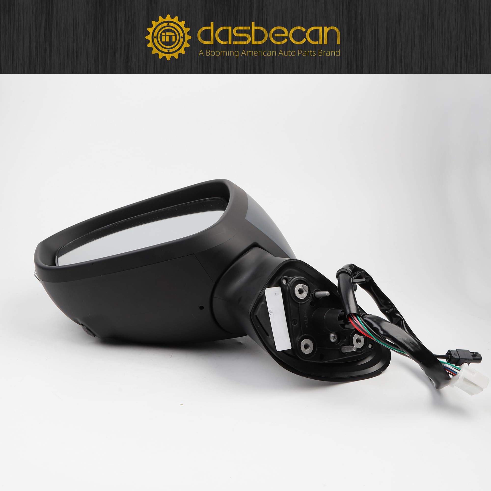 Dasbecan Left Driver Side Mirror Compatible with 2022-2024