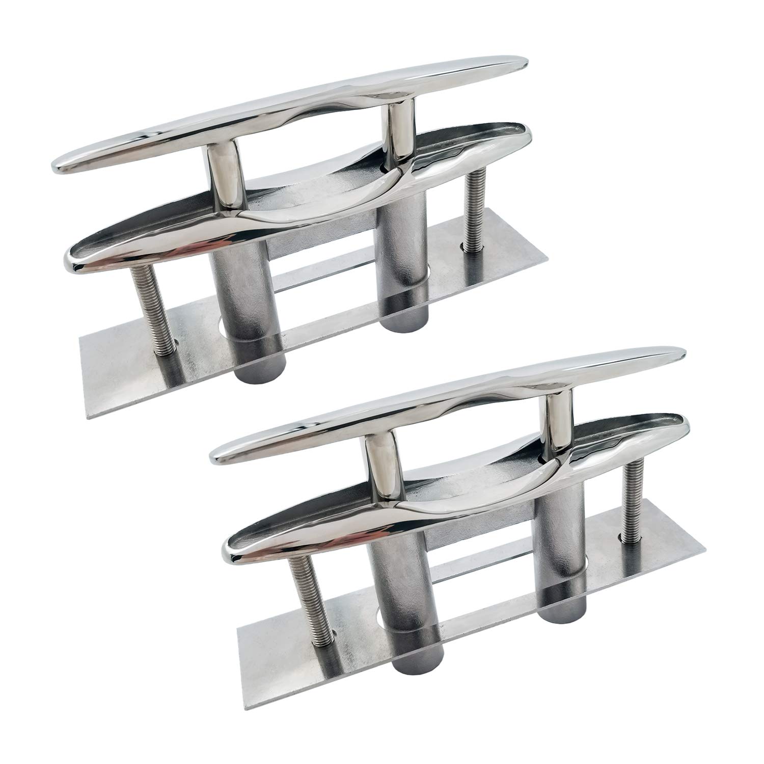 Buy Yanyu 2 Pcs 6 inch (155mm) Pull Up Flush Cleat Boat Dock Deck