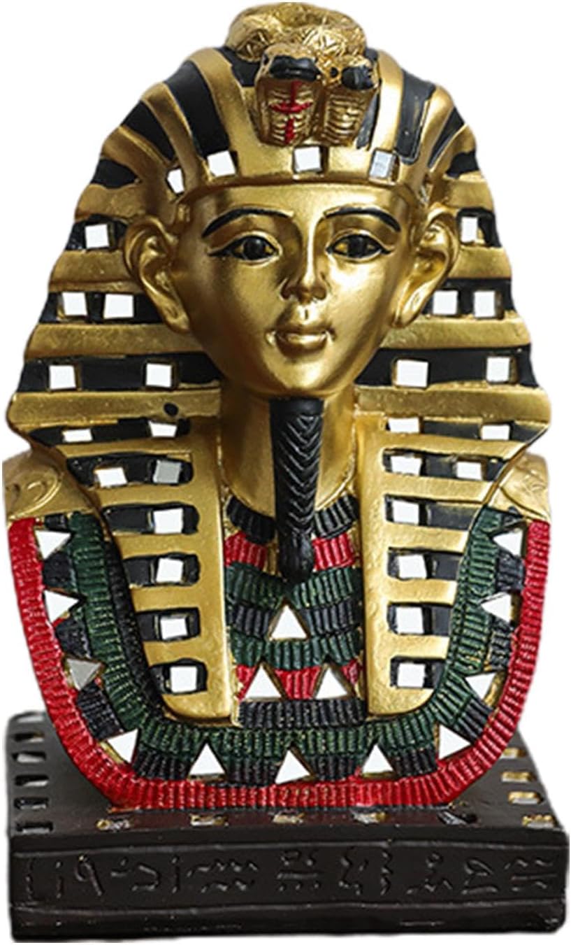 Resin Egyptian God Statue | Resin Crafted Egyptian Figurines | Household Collection, Mythology Pharaoh Ornaments, Sphinx Egyptian Statues Home Decor