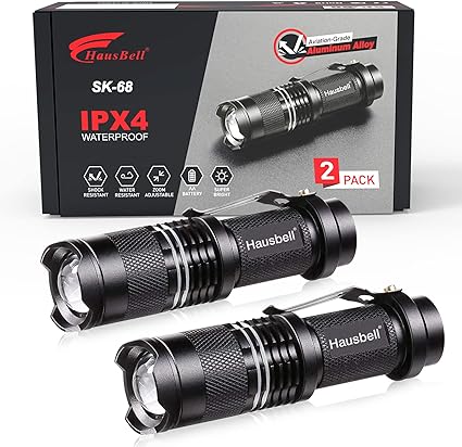 Flashlights Hausbell Flashlight High Adjustable Resistant Photo